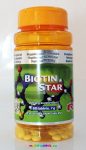 Biotin Star 60 db tabletta - Biotin (H-vitamin) tartalommal - StarLife Biotin Star 60 db tabletta - Biotin (H-vitamin) tartalommal - StarLife