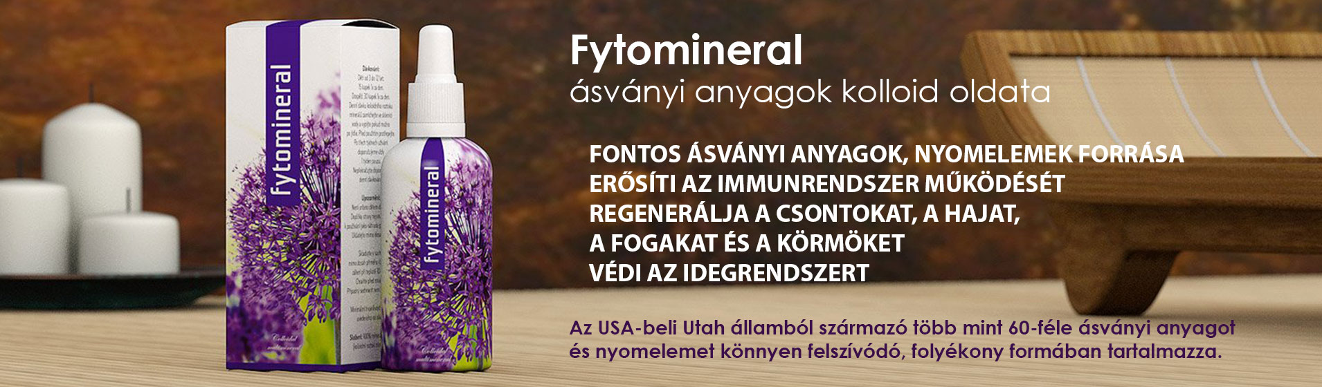 Kolloid ásványi anyagok, kiváló felszívódással, több, mint 60-féle, Energy termék.