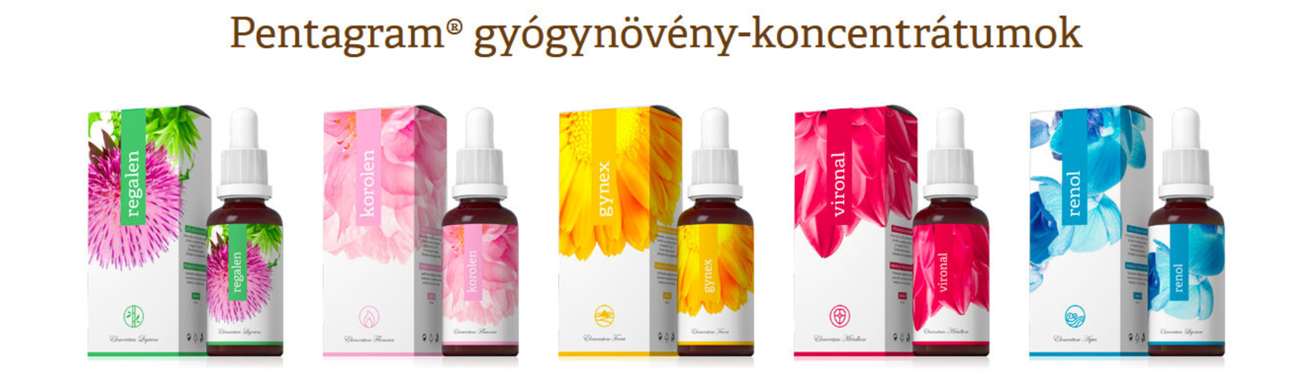 Energy Pentagram regeneráció, Regalen, Vironal, Renol, Gynex, Korolen cseppek