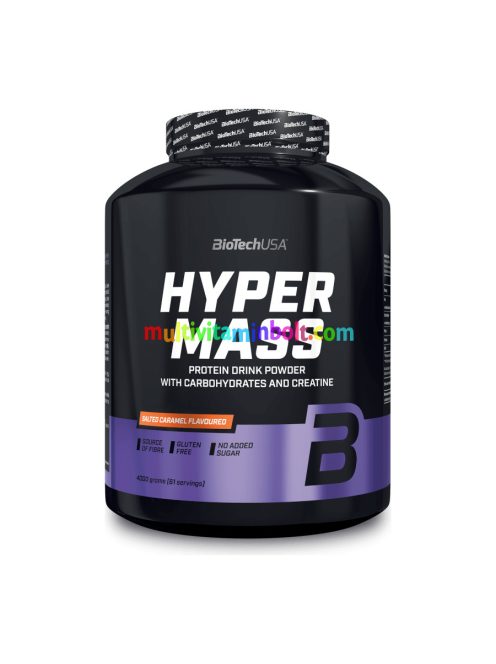 Hyper Mass 4000g sós karamell - BioTech USA