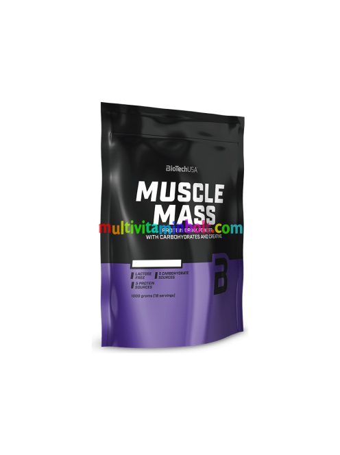 Muscle Mass 1000g vanília - BioTech USA