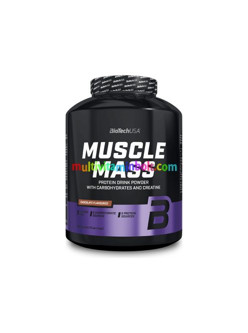 Muscle Mass 4000g csokoládé - BioTech USA