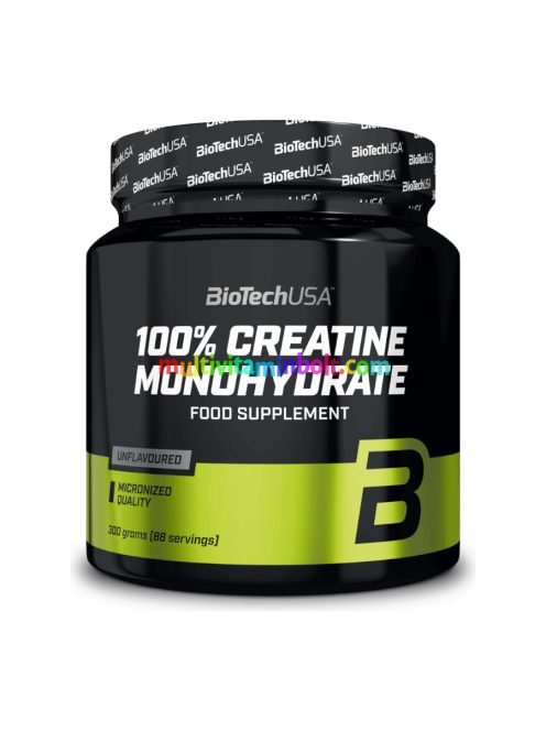 Creatine Monohydrate 300g - BioTech USA