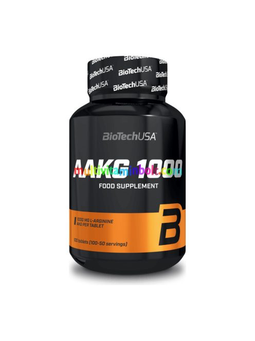 AAKG 1000mg 100 tabletta - BioTech USA