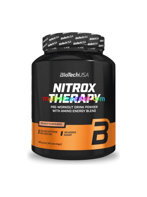 NitroX Therapy 680g őszibarack - BioTech USA