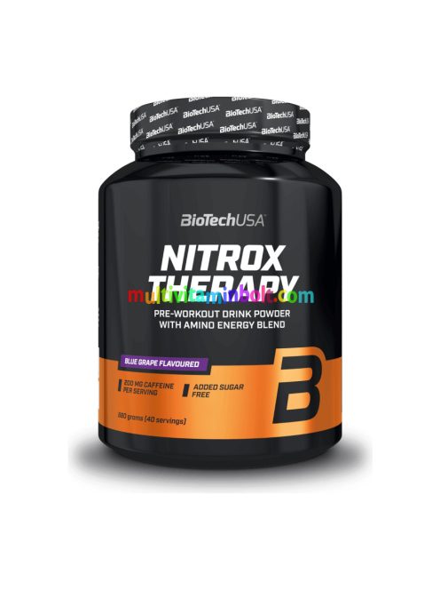 NitroX Therapy 680g kékszőlő - BioTech USA