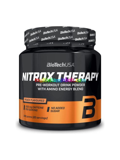 NitroX Therapy 340g őszibarack - BioTech USA