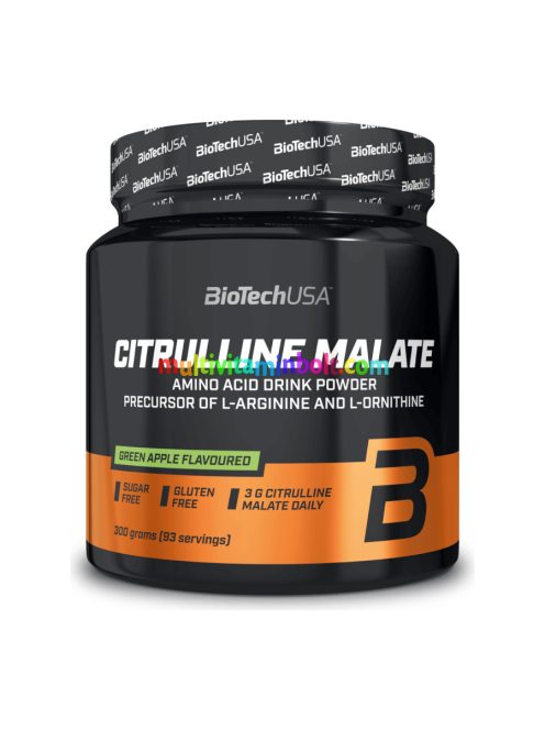 Citrulline Malate 300g zöldalma - BioTech USA