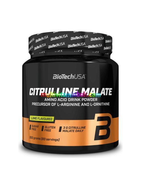 Citrulline Malate 300g lime - BioTech USA