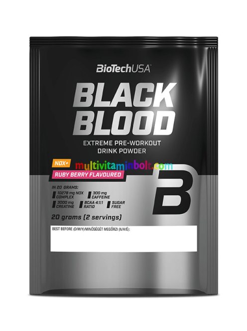 Black Blood NOX+ 19g ruby berry - BioTech USA