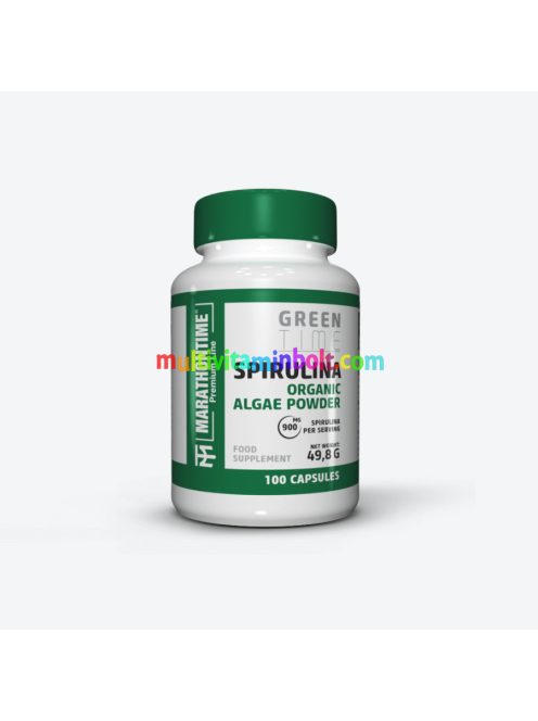 Spirulina 1000 alga kivonat - 60 kapszula - Marathontime