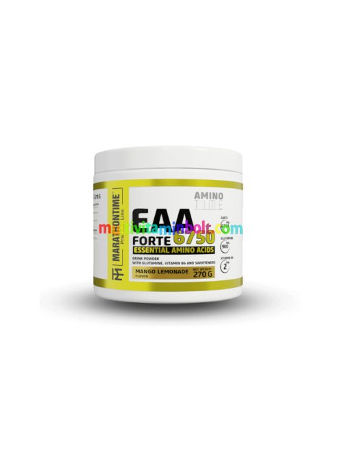 EAA Forte esszenciális aminosav italpor, l-Glutaminnal, steviaval, gyümölcsös ízekben - Marathontime