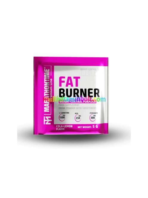 fatburner Komplex italpor l-karnitinnal, hca-val, pyruvattal és Vitaminokkal és Steviával - 5 g - kóla citrom - Marathontime