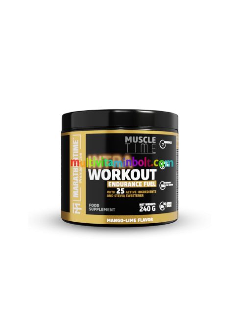 Intra Workout koffeinmentes energizáló Steviával és 25 értékes összetevővel, 3 ízben, 2 kiszerelésben - Marathontime