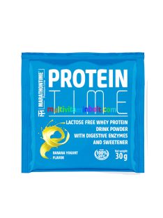   Protein Time Laktázenzimmel Dúsított fehérje banán-yoghurt íz 30 g - Marathontime