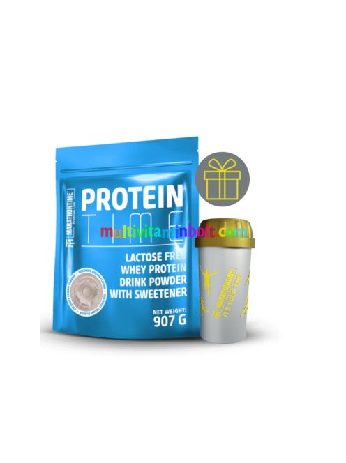 Protein Time Laktázenzimmel Dúsított fehérje kókuszkrémes íz 907 g - Marathontime