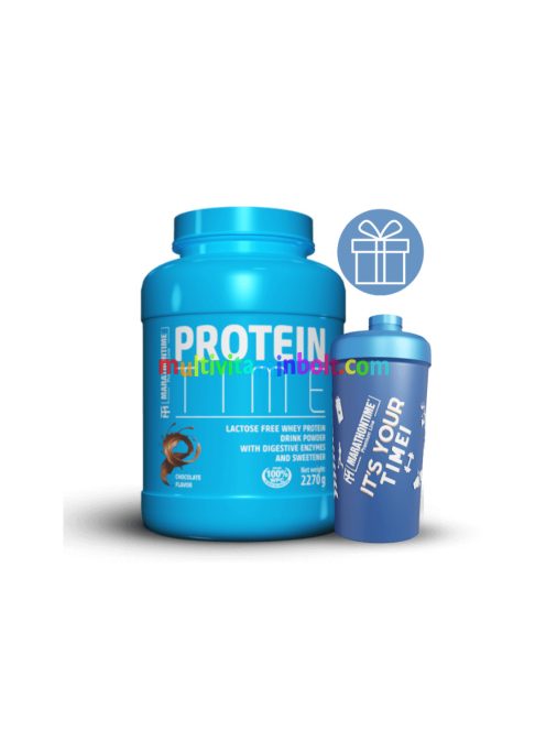 Protein Time Laktázenzimmel Dúsított fehérje csokoládé íz 2270 g - Marathontime