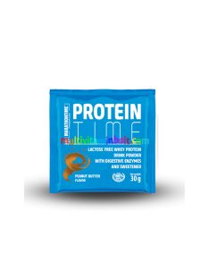   Protein Time Laktázenzimmel Dúsított fehérje mogyoróvaj íz 30 g - Marathontime