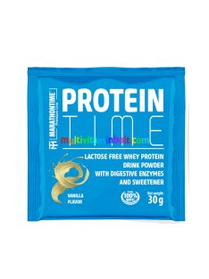   Protein Time Laktázenzimmel Dúsított fehérje vanília íz 30 g - Marathontime