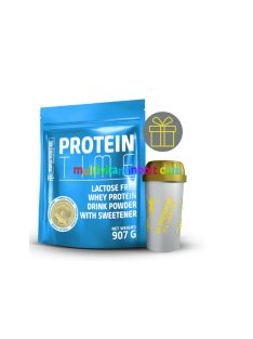   Protein Time Laktázenzimmel Dúsított fehérje vanília íz 907 g - Marathontime