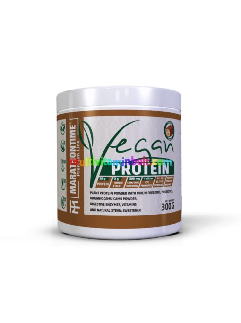 Prémium Vegán protein-nugát 300 g - Marathontime