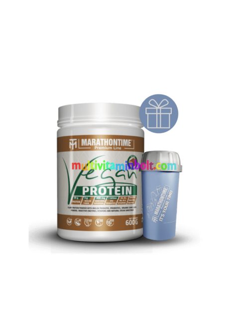 Prémium Vegán protein - nugát 600 g - Marathontime