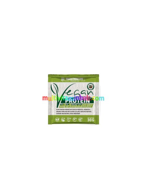 Prémium Vegán protein - pisztácia 30 g - Marathontime