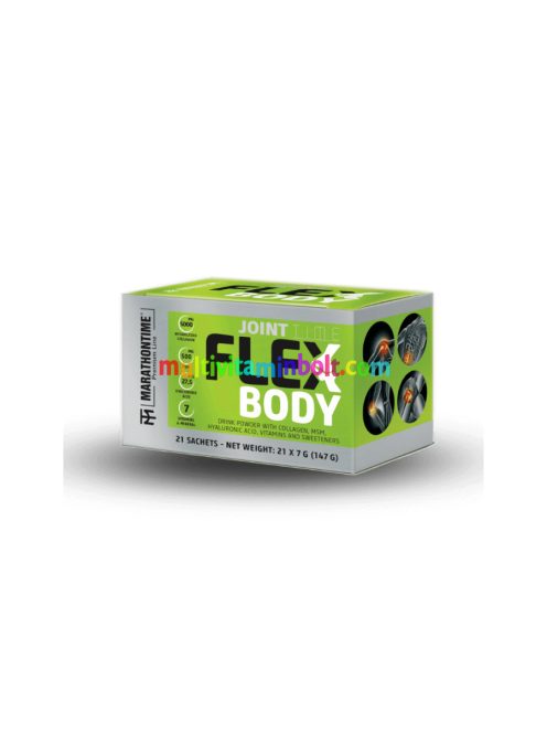 Flex-Body - Ízületvédő Kollagén, Hialuronsavval, MSM-el és Vitaminokkal - Marathontime