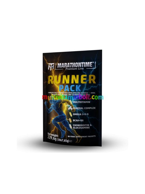 Runner Pack- 30 tasakos Komplex vitamincsomag Futóknak - Marathontime