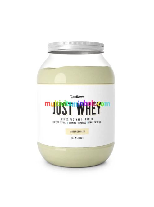 Just Whey fehérje - 1000 g - vanília fagylalt - GymBeam