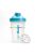 Shaker Blend Bottle átlátszó-kék 400 ml - GymBeam