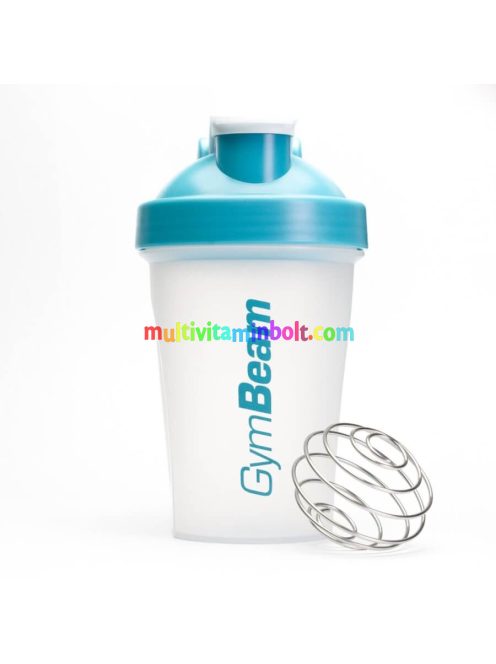 Shaker Blend Bottle átlátszó-kék 400 ml - GymBeam