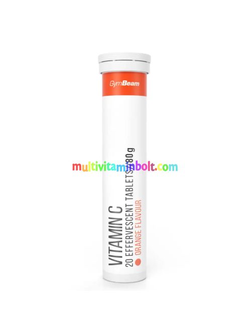 C-vitamin 1000 mg - 20 pezsgőtabletta - GymBeam