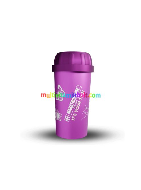 Shaker magenta 350 ml - the beauty - marathontime