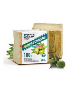   Lúgmentes Színszappan - 100% Szűz Olivaolajjal. Minden bőrtípusra, arcra, testre, hajra és érzékeny felületen is - 200 g - Natur Tanya