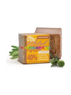   Lúgmentes Színszappan - 40%-os bio babérfaolaj tartalom, a teljes testre és hajmosáshoz is! - 185 g - Natur Tanya