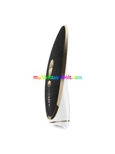   Satisfyer Luxury Pret-a-porter - vibráló csiklóizgató (fekete-fehér)