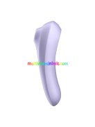 Satisfyer Dual Pleasure Purple - csiklóizgató (lila)