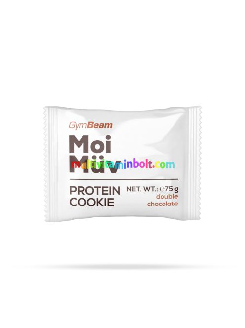 MoiMüv Protein Cookie - 12 x 75 g - dupla csokoládé - GymBeam