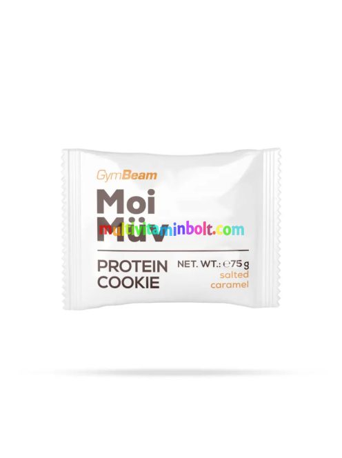 MoiMüv Protein Cookie - 12 x 75 g - sós karamell - GymBeam