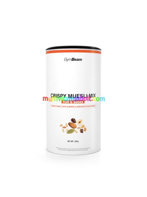 Ropogós müzlimix - 420g - gyümölcsök és magvak - GymBeam