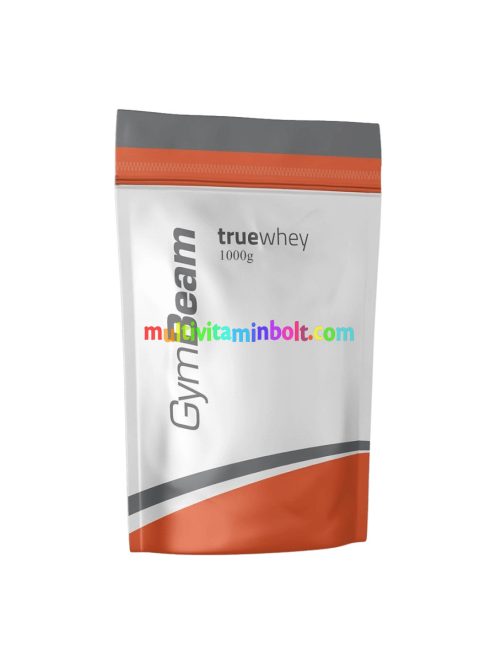 True Whey fehérje - 1000g - fehércsoki málna - GymBeam
