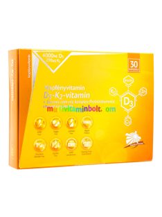   D3-K2-vitamin és szerves nyomelem komplex Prebiotikummal (30db) - Napfényvitamin