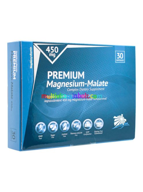 Prémium Magnézium-malát 450 mg (30db) - Napfényvitamin