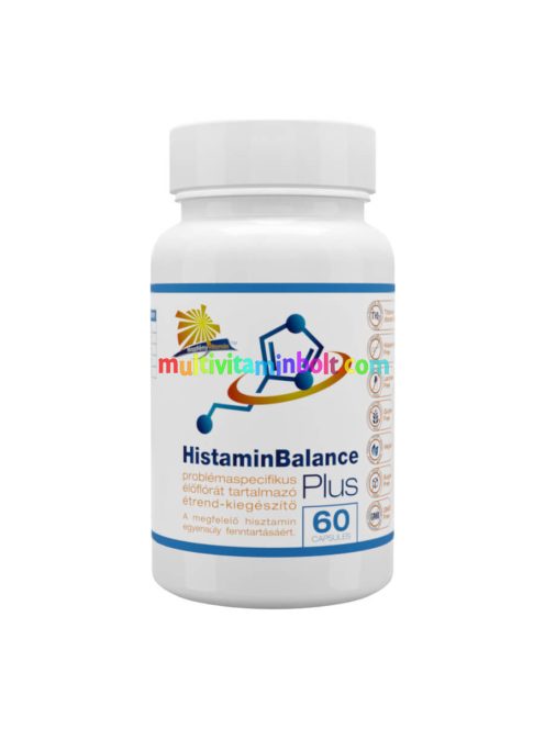 HistaminBalance Plus problémaspecifikus probiotikum (60 db) - Napfényvitamin