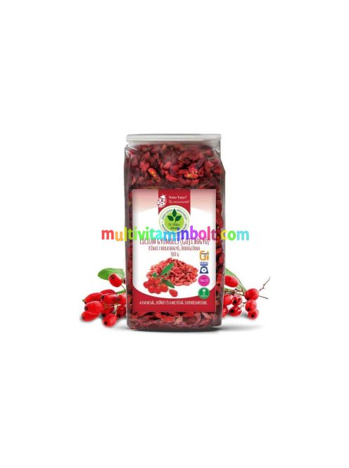 Lícium gyümölcs (Lycium Barbarum, Goji bogyó) - 300g - Natur Tanya