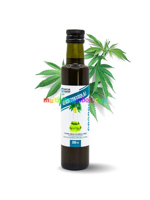 Prémium Kendermagolaj hidegsajtolással - 250 ml - Natur Tanya