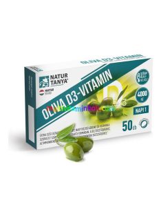   Oliva D3-vitamin - 4000 NE - 50 lágyzselatin kapszula - Natur Tanya