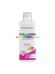 Fittprotein Collagen 12000 +Vitamin C - ananász - 450 ml