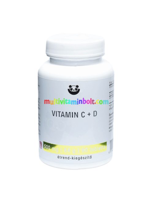 Vitamin C + D - 90 tabletta - Panda Nutrition